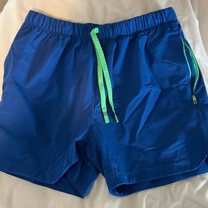 Blue and Green Fabletics shorts